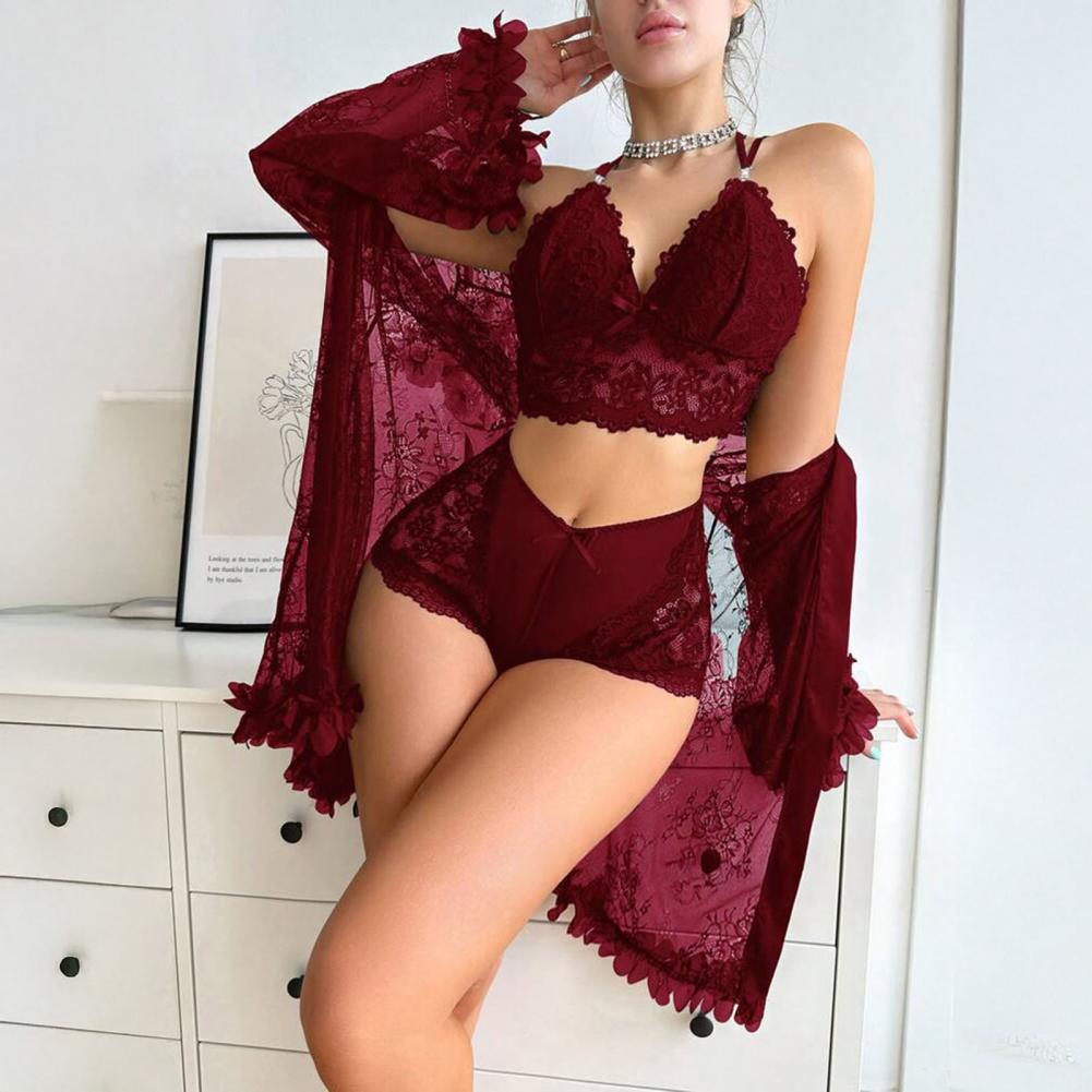 Ensemble de vêtements de nuit  - Sheer Mesh Bra avis et prix